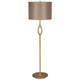 Ridge Metal Floor Lamp with Shade Floor Lamps LOOMLAN By Noir