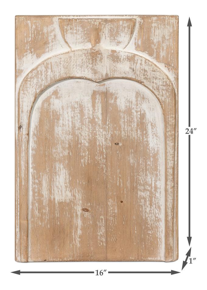 Riley Natural Wood Carved Panel Room Dividers LOOMLAN By Sarreid
