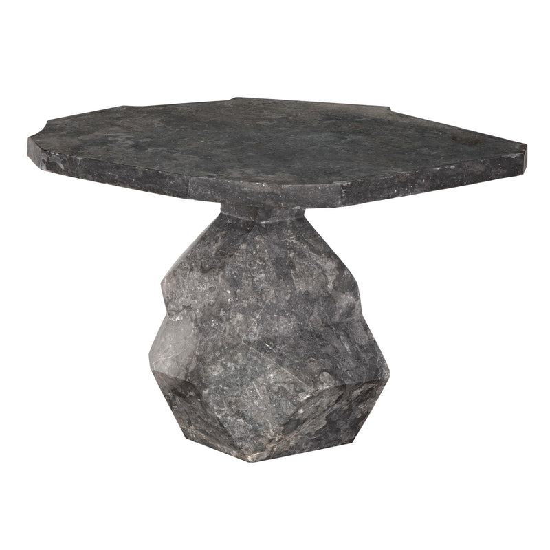 Rind Marble Black Geometric Table Side Tables LOOMLAN By Noir