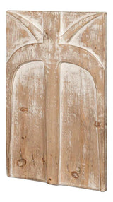 Ringo Natural Wood Carved Panel Room Dividers LOOMLAN By Sarreid