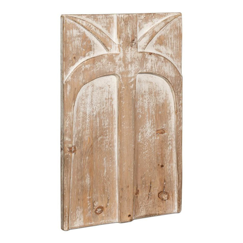 Ringo Natural Wood Carved Panel Room Dividers LOOMLAN By Sarreid