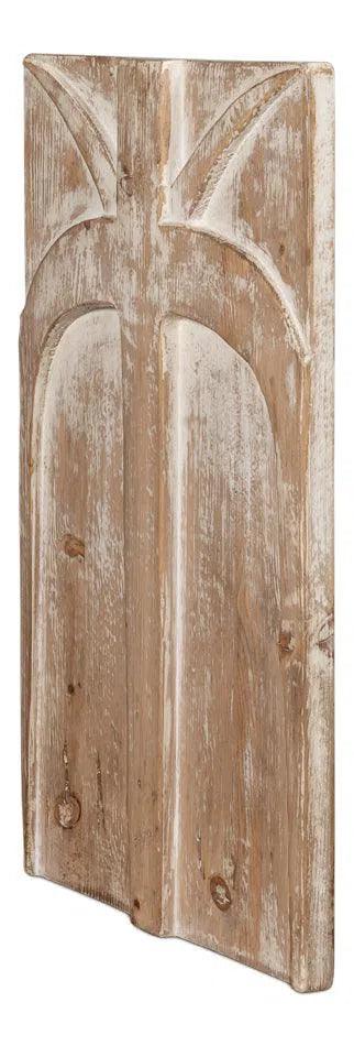 Ringo Natural Wood Carved Panel Room Dividers LOOMLAN By Sarreid