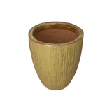 Ripple Round Ceramic Planter Outdoor Planters LOOMLAN By Emissary