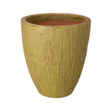 Ripple Round Ceramic Planter Outdoor Planters LOOMLAN By Emissary