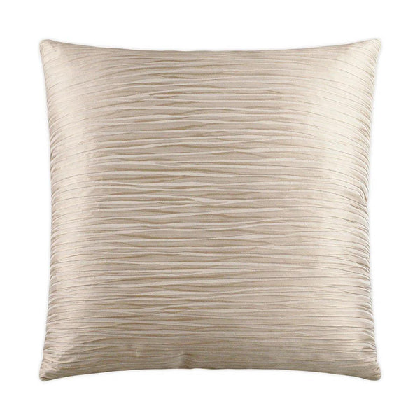 Ripple Sand Brown Throw Pillow With Insert Throw Pillows LOOMLAN By D.V. Kap