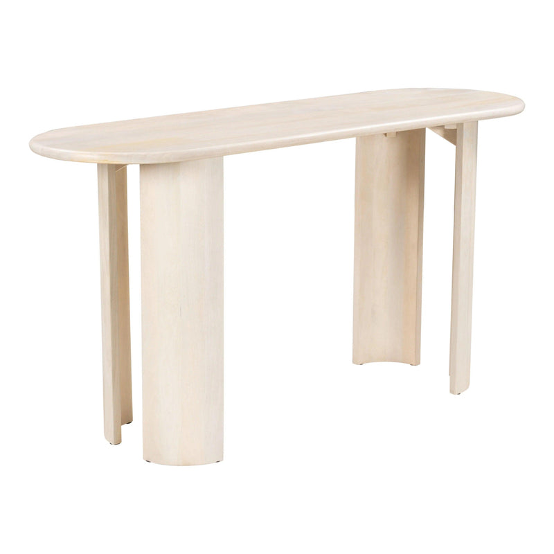 Risan Console Table Natural Console Tables LOOMLAN By Zuo Modern