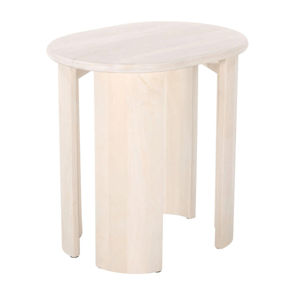 Risan Side Table Natural Side Tables LOOMLAN By Zuo Modern