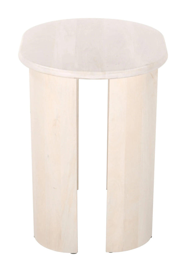 Risan Side Table Natural Side Tables LOOMLAN By Zuo Modern