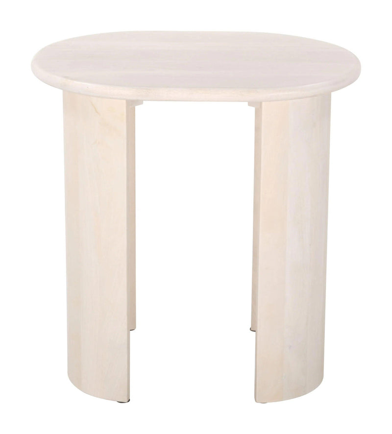 Risan Side Table Natural Side Tables LOOMLAN By Zuo Modern