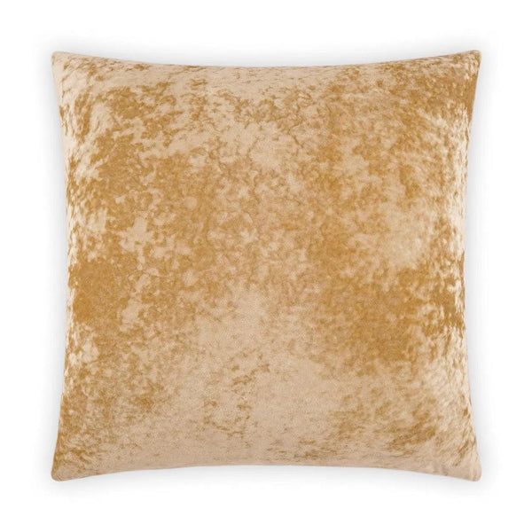 Riverdale Gold Brown Throw Pillow With Insert Throw Pillows LOOMLAN By D.V. Kap