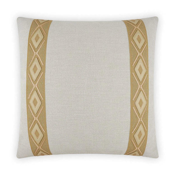 Rochelle Birch Brown Throw Pillow With Insert Throw Pillows LOOMLAN By D.V. Kap