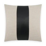 Rodeo Band Black Throw Pillow With Insert Throw Pillows LOOMLAN By D.V. Kap