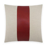 Rodeo Band Red Throw Pillow With Insert Throw Pillows LOOMLAN By D.V. Kap