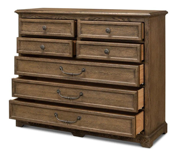 Rohan Equestrian Chest Husk 7 Drawers Chests LOOMLAN By Sarreid