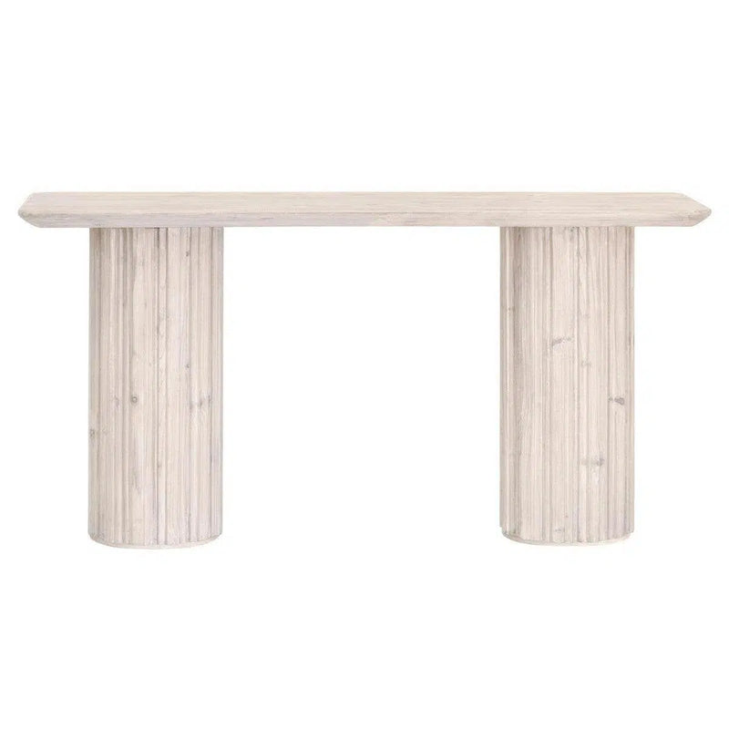 Roma Reclaimed Wood Console Table for Entryway Console Tables LOOMLAN By Essentials For Living