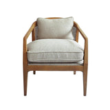 Rosa Club Chair - Sand Boucle Club Chairs LOOMLAN By LH Imports