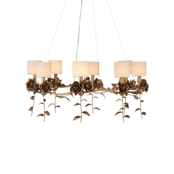 Rosabel Chandelier Chandeliers LOOMLAN By Currey & Co