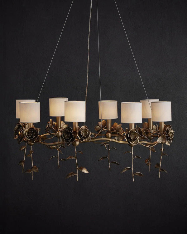 Rosabel Chandelier Chandeliers LOOMLAN By Currey & Co