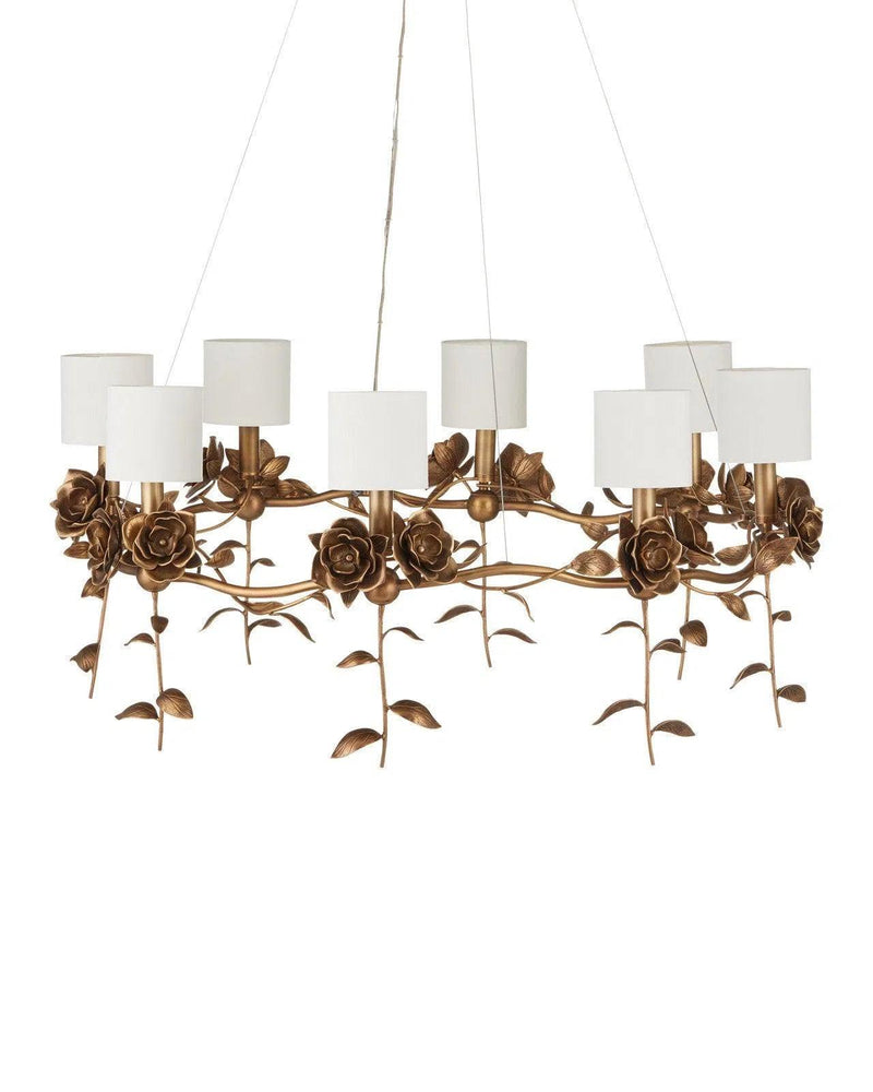 Rosabel Chandelier Chandeliers LOOMLAN By Currey & Co