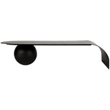 Rosario Coffee Table, Black Steel Coffee Tables LOOMLAN By Noir