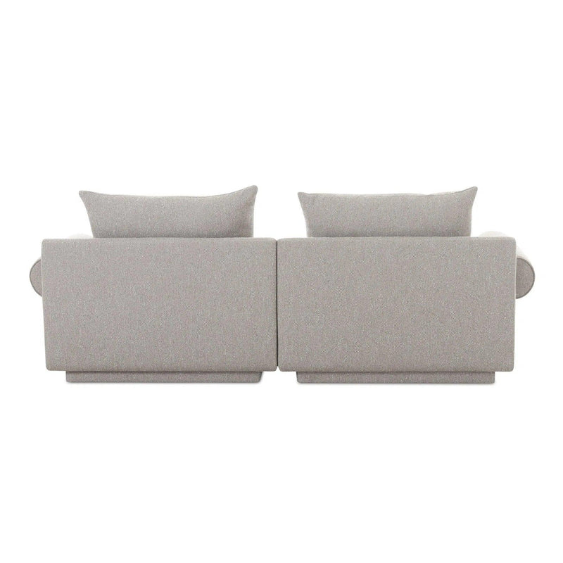 Rosello Nook Polyester Upholstered Modular Sectional Modular Sofas LOOMLAN By Moe's Home