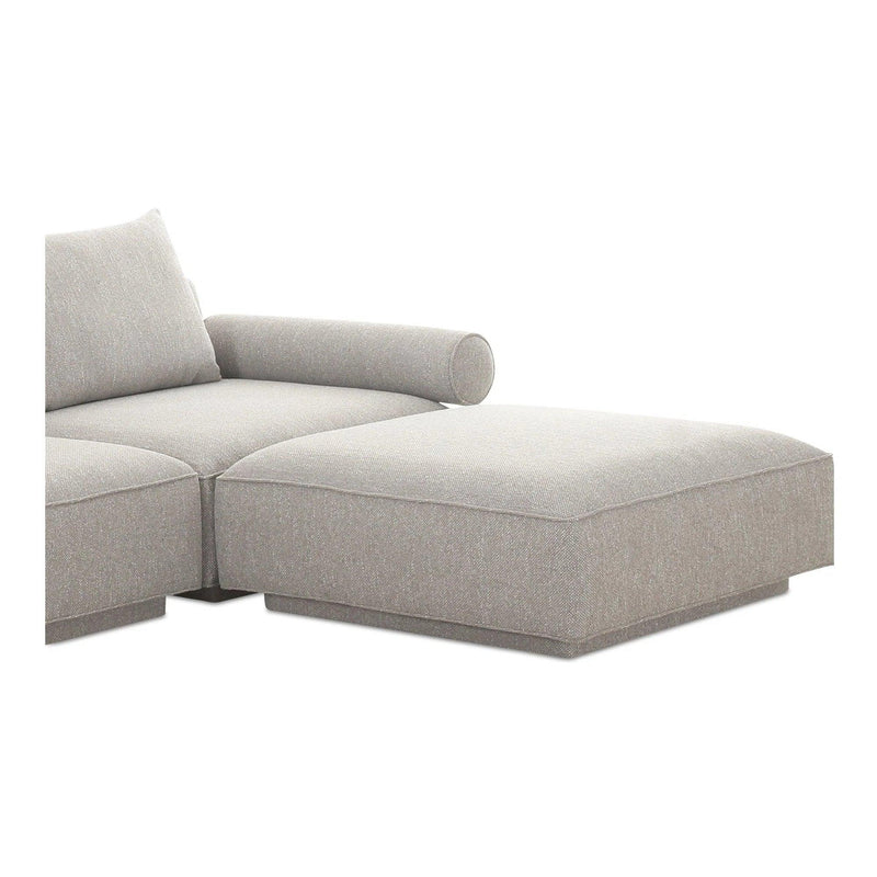 Rosello Nook Polyester Upholstered Modular Sectional Modular Sofas LOOMLAN By Moe's Home