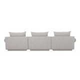 Rosello Polyester Upholstered Lounge Modular Sectional Modular Sofas LOOMLAN By Moe's Home