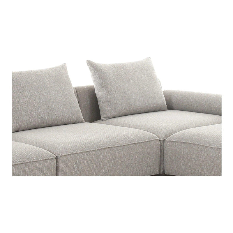 Rosello Polyester Upholstered Lounge Modular Sectional Modular Sofas LOOMLAN By Moe's Home