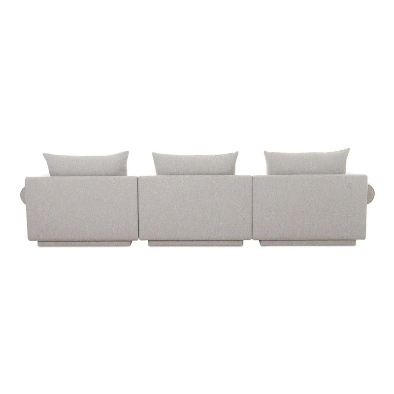 Rosello Polyester Upholstered Modular Sofa Modular Sofas LOOMLAN By Moe's Home