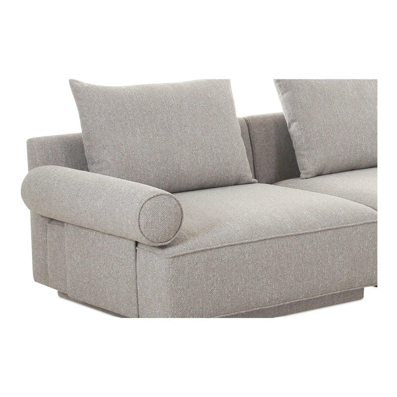 Rosello Polyester Upholstered Modular Sofa Modular Sofas LOOMLAN By Moe's Home