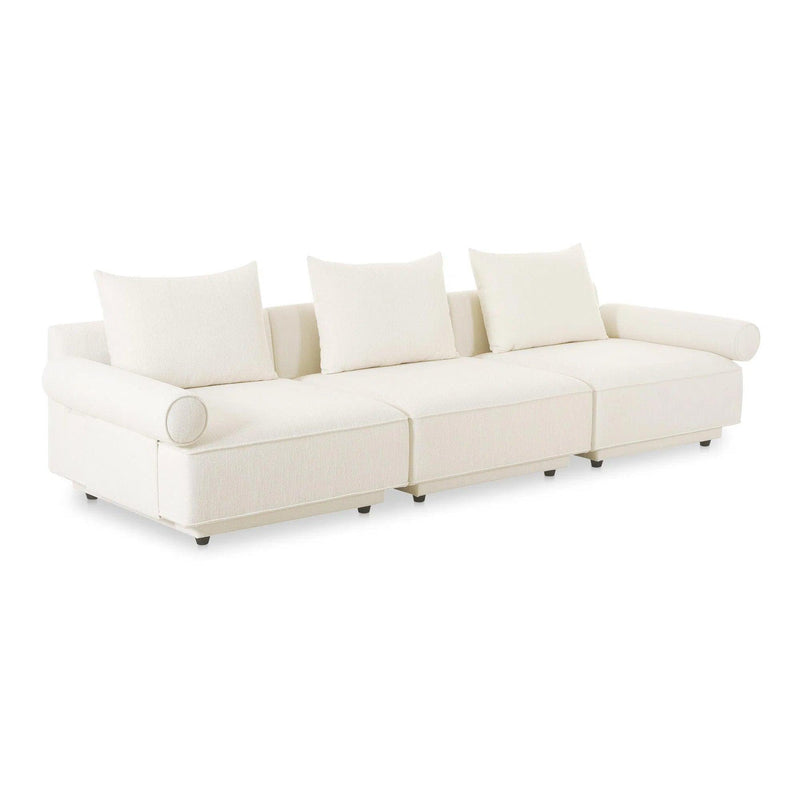 Rosello Polyester Upholstered Modular Sofa Modular Sofas LOOMLAN By Moe's Home