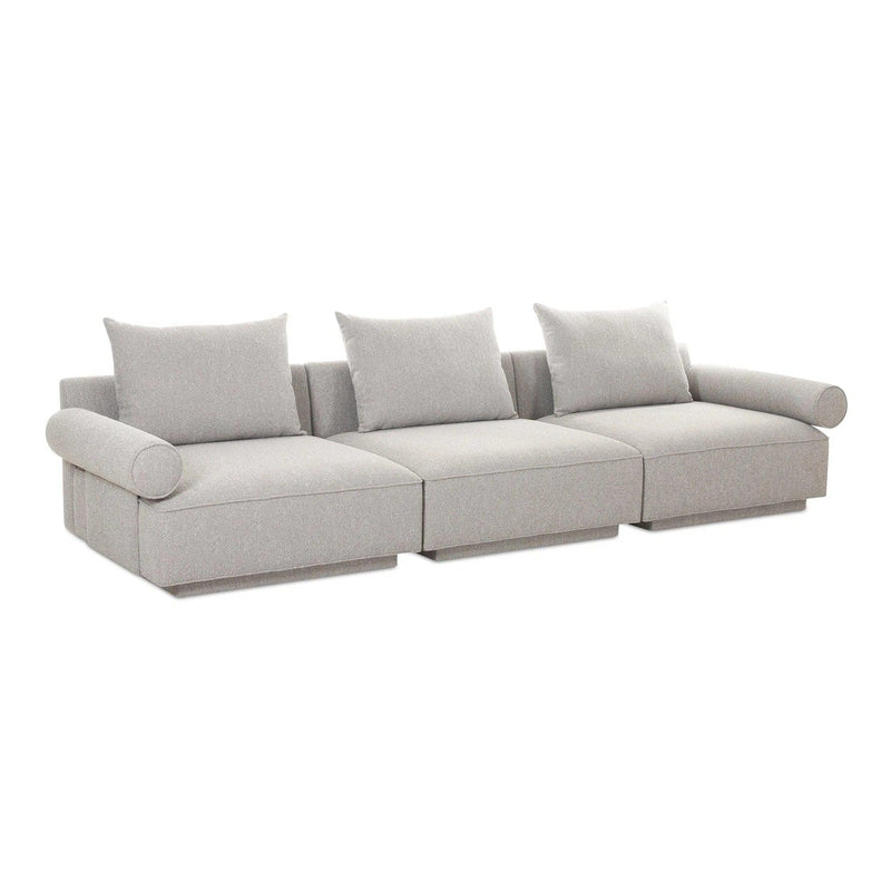 Rosello Polyester Upholstered Modular Sofa Modular Sofas LOOMLAN By Moe's Home