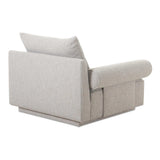 Rosellow Polyester Upholstered Left Arm Facing Chair Modular Sofas LOOMLAN By Moe's Home