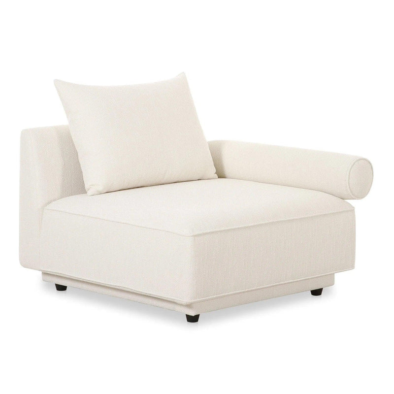 Rosellow Polyester Upholstered Left Arm Facing Chair Modular Sofas LOOMLAN By Moe's Home