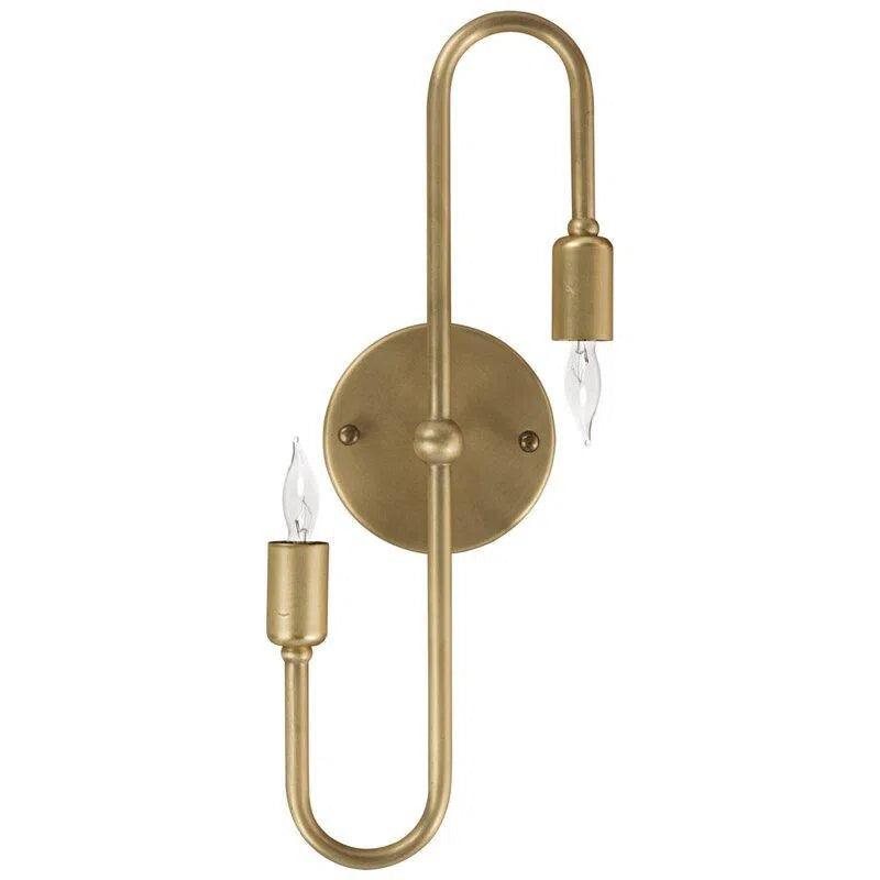 Rossi Steel Candle Wall Light Wall Sconces LOOMLAN By Noir