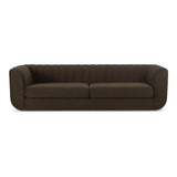 Rosy Polyester Upholstered Sofa Sofas & Loveseats LOOMLAN By Moe's Home