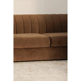 Rosy Polyester Upholstered Sofa Sofas & Loveseats LOOMLAN By Moe's Home