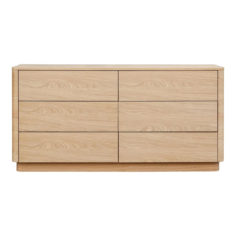 Round Off Wood Dresser Dressers LOOMLAN By Moe's Home