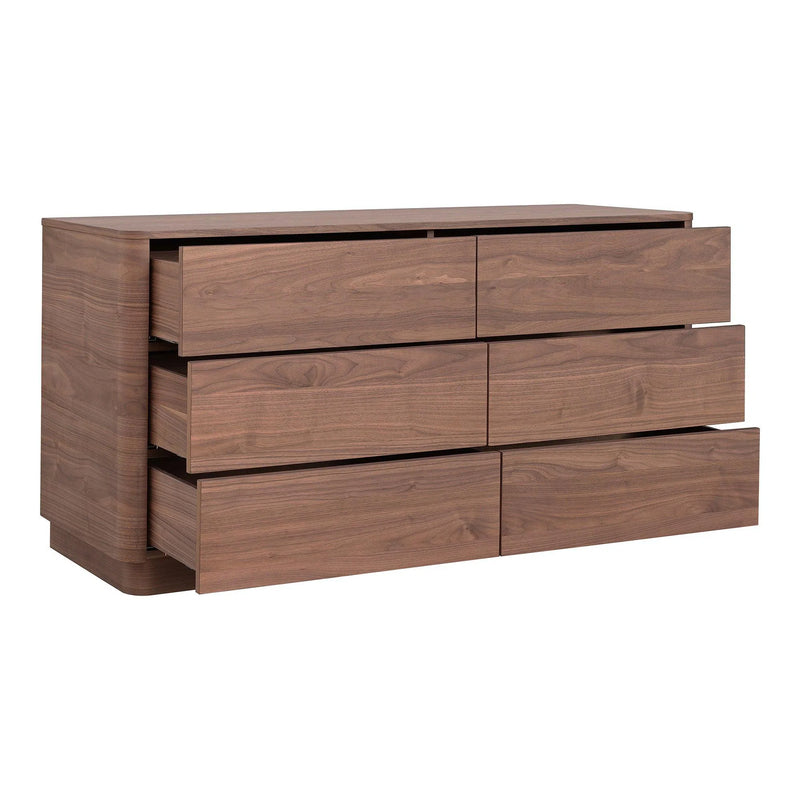 Round Off Wood Dresser Dressers LOOMLAN By Moe's Home