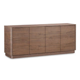 Round Off Wood Sideboard Sideboards LOOMLAN By Moe's Home