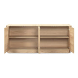 Round Off Wood Sideboard Sideboards LOOMLAN By Moe's Home