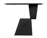 Round Pieta Table, Black Steel Dining Tables LOOMLAN By Noir