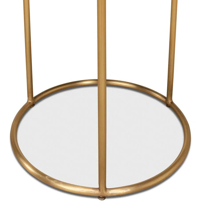 Round Side Table Side Tables LOOMLAN By Sarreid