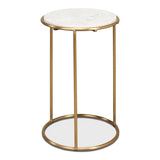 Round Side Table Side Tables LOOMLAN By Sarreid