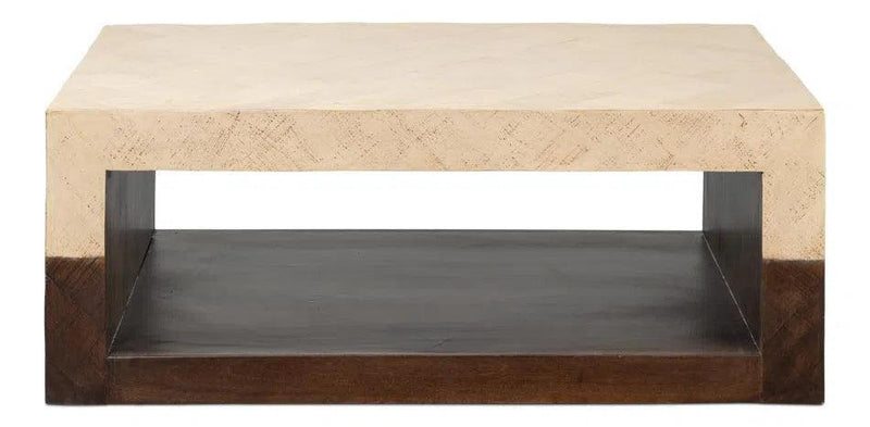 Rowan Mango Wood Brown Rectangular Coffee Table Coffee Tables LOOMLAN By Sarreid