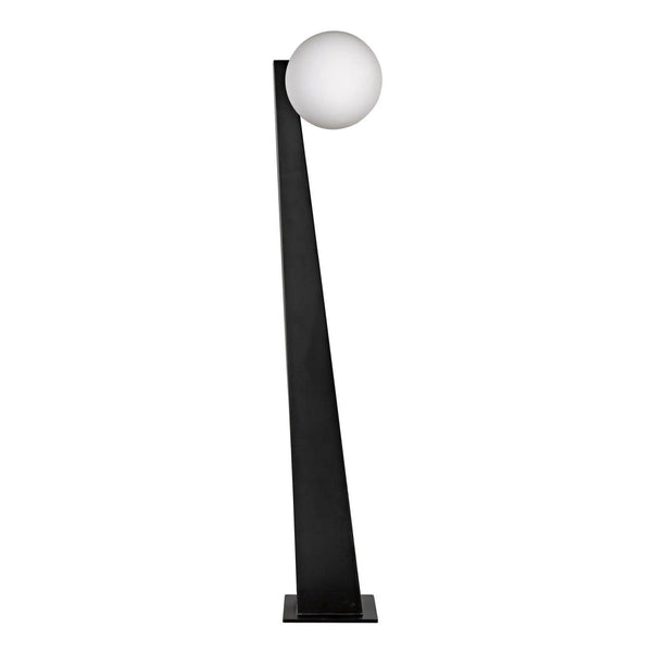 Roy Floor Lamp, Black Metal Floor Lamps LOOMLAN By Noir