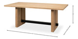 Russell Dining Table Dining Tables LOOMLAN By Sarreid