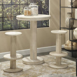 Rye Barstool - White Bleach Bar Stools LOOMLAN By Jamie Young