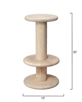 Rye Barstool - White Bleach Bar Stools LOOMLAN By Jamie Young