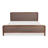 Rye Warm Brown Bed Beds LOOMLAN By Moe's Home